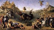 Piero di Cosimo Perseus Frees Andromeda USA oil painting artist